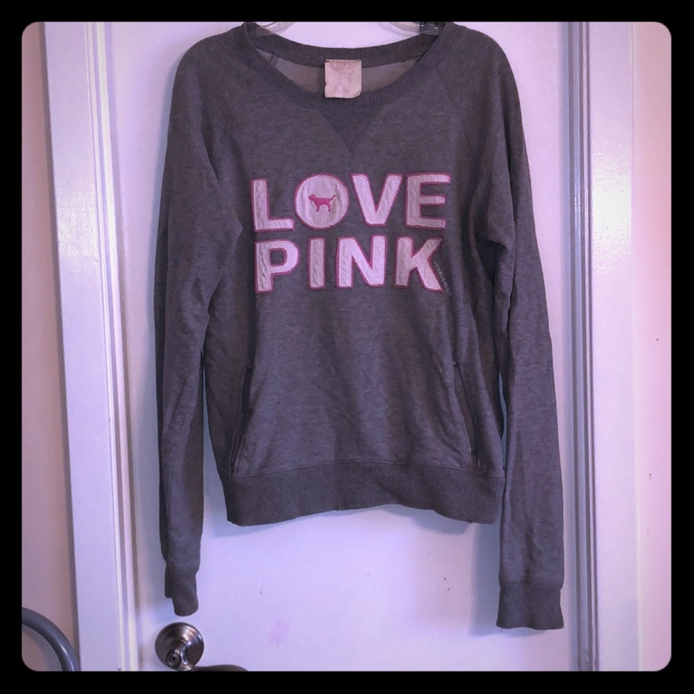 ❌SOLD OFF SITE❌ PINK Sweatshirt with pockets